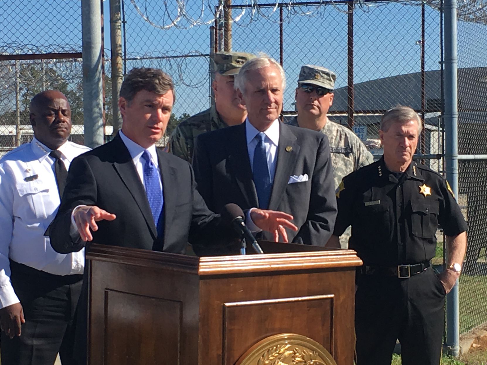 Bryan Stirling and Corrections and SC State Guard (copy)